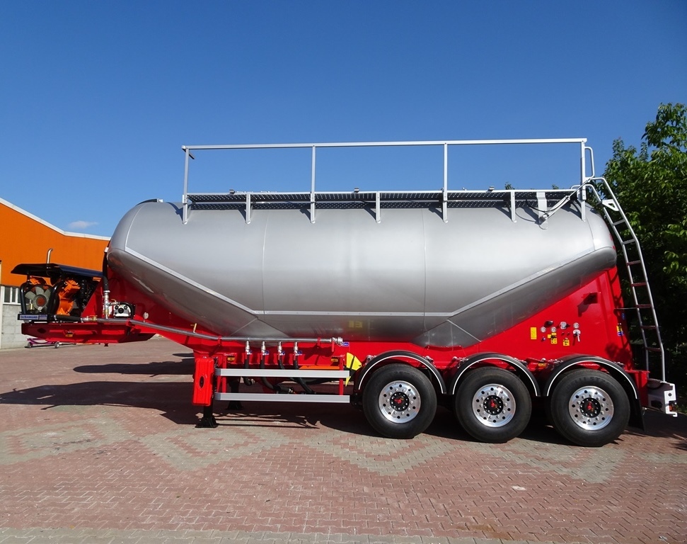 New Silo semi-trailer for transportation of silos NURSAN Aluminium W Type Silo: picture 5