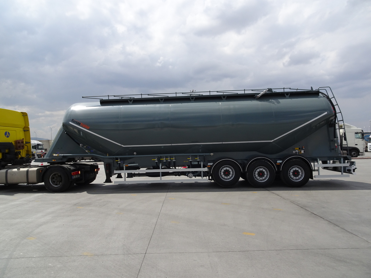 New Silo semi-trailer for transportation of cement NURSAN Steel W Type Silo: picture 14