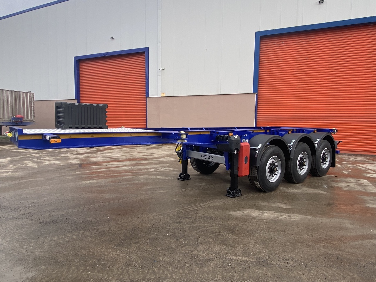 New Container transporter/ Swap body semi-trailer OKTAR ADR CONTAINER TRAILER 20 FEET 2023: picture 8