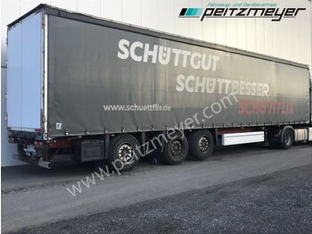 Curtainsider semi-trailer SCHMITZ 3 Achs Pritschenauflieger SCS 24/L Stapleraufn.+Lenkachse: picture 1