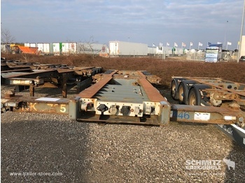 Container transporter/ Swap body semi-trailer SCHMITZ Containerchassis Standard: picture 1