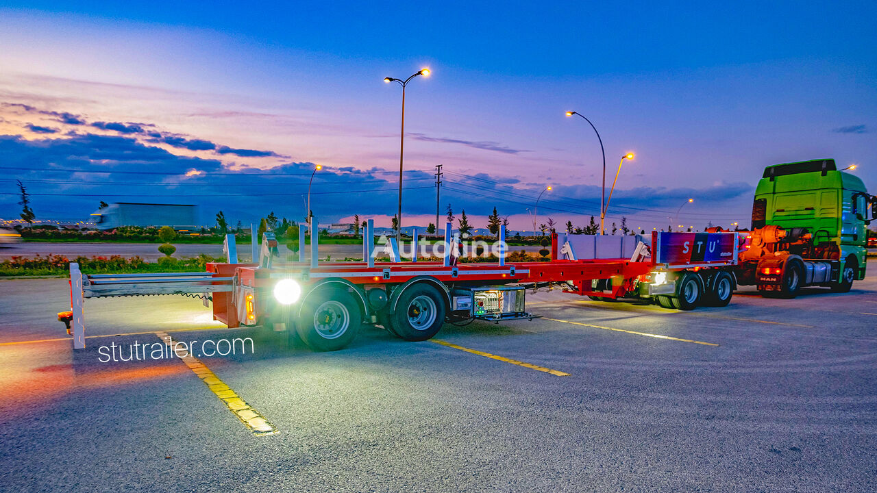 New Low loader semi-trailer STU Boat transport Trailer: picture 12