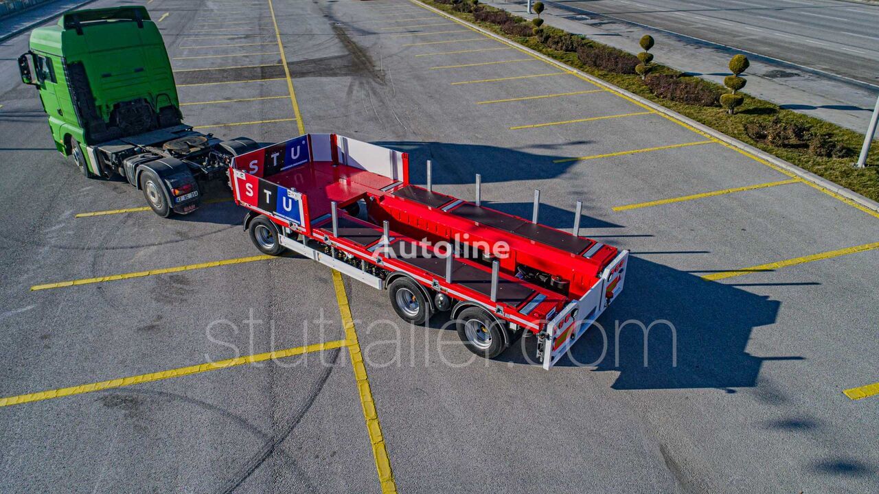 New Low loader semi-trailer STU Boat transport Trailer: picture 4