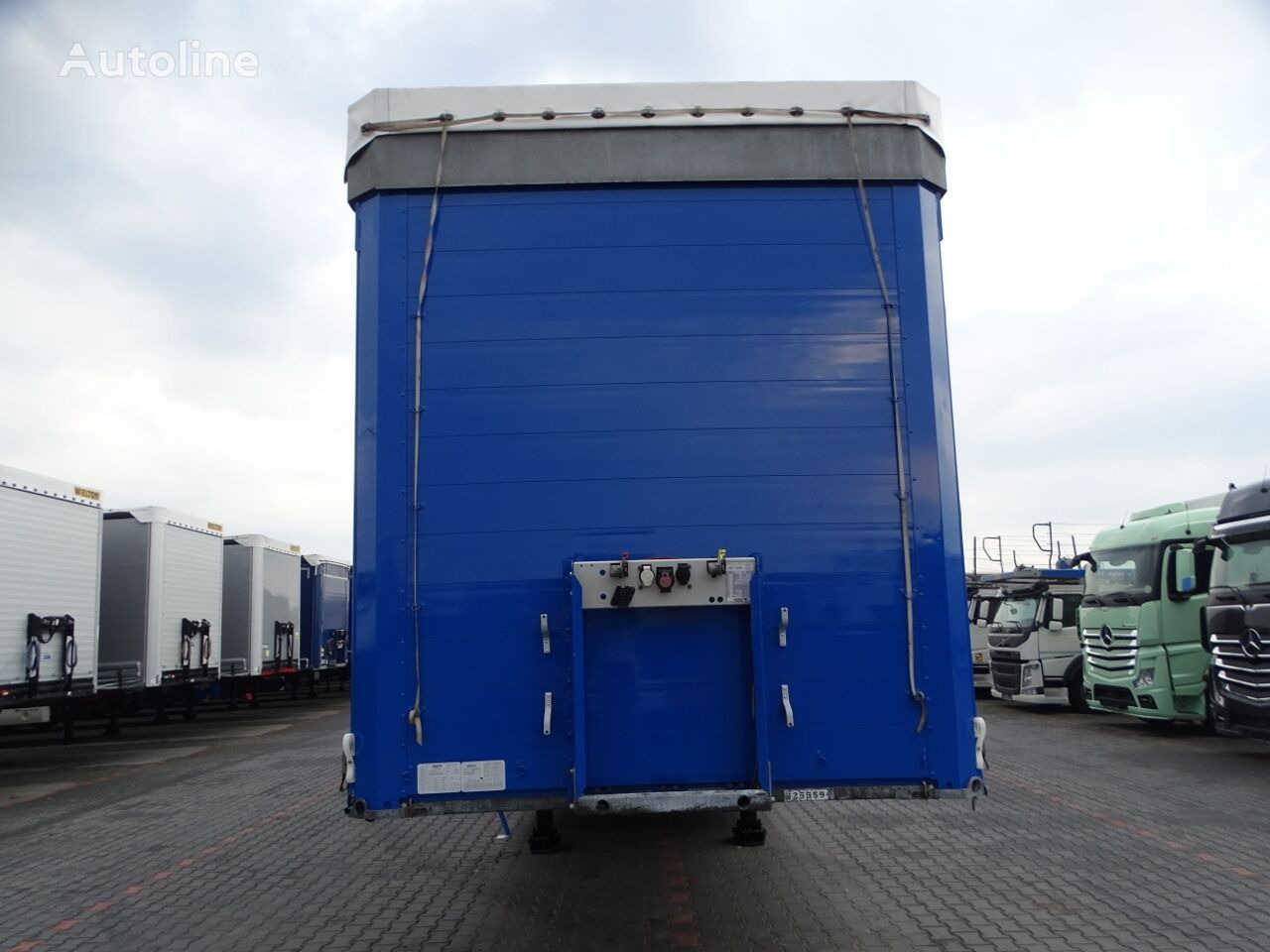 Curtainsider semi-trailer Schmitz Cargobull FIRANKA / MEGA / LOW DECK / LIFTED ROOF / XL CODE: picture 10