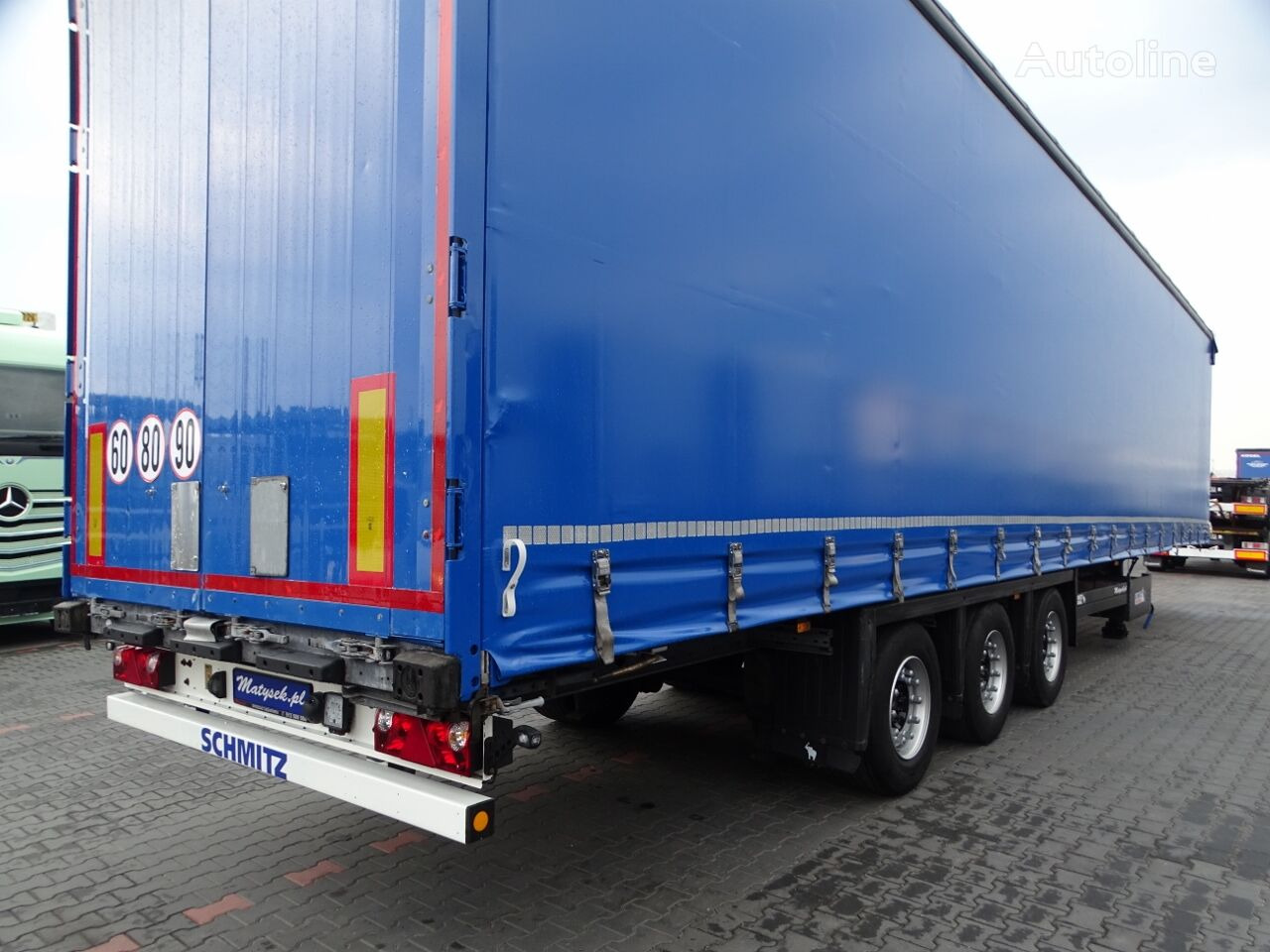 Curtainsider semi-trailer Schmitz Cargobull FIRANKA / MEGA / LOW DECK / LIFTED ROOF / XL CODE: picture 12