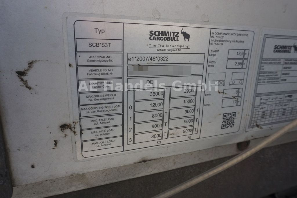 Curtainsider semi-trailer Schmitz Cargobull SCS 24/L - 13.62 EB *Edscha/Tautliner/1.Lift: picture 12