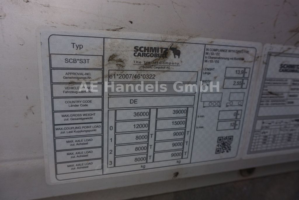 Curtainsider semi-trailer Schmitz Cargobull SCS 24/L-13.62 *Edscha/Tautliner/LBW/1.Lift: picture 14