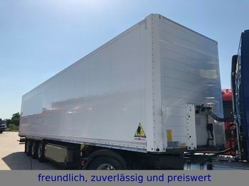 Closed box semi-trailer Schmitz Cargobull *SKO 24*KOFFER*ROLLTOR*LIFT ACHSE*PALLETENKASTE*: picture 1