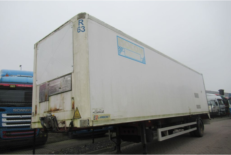 Closed box semi-trailer TURBO'S HOET Isolated City Trailer / BPW: picture 3