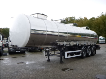 BSLT Chemical tank inox 33 m3 / 4 comp - Tank semi-trailer