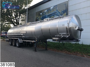 Burg Chemie 37250 Liter, Isolated, Steel suspension - Tank semi-trailer