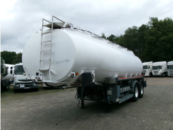 Caldal Fuel tank alu 25 m3 / 6 comp + pump - Tank semi-trailer