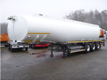 Caldal Fuel tank alu 44 m3 / 6 comp + pump - Tank semi-trailer