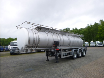 Crossland Chemical tank inox 22.5 m3 / 1 comp / ADR 08/2019 - Tank semi-trailer
