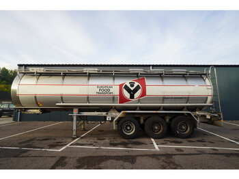 Dijkstra 3 AXLE FOOD TANK TRAILER 30.000LTR - Tank semi-trailer