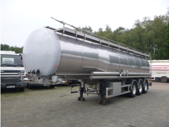 Dijkstra Chemical tank inox 37.5 m3 / 1 comp - Tank semi-trailer