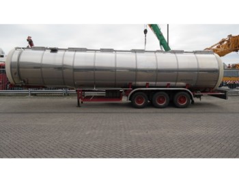 Dijkstra DRVOC 18-28/12-27 55.000L TANKTRAILER FOR FOODSTUFF ONLY - Tank semi-trailer