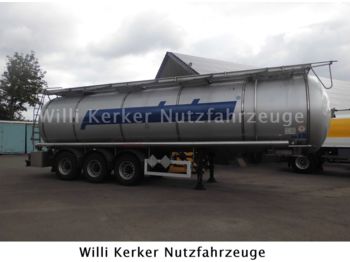 Feldbinder 3-Achs Auflieger 34 m³ 7406  - Tank semi-trailer