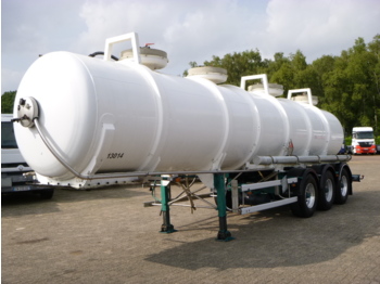 Guhur / Maisonneuve Chemical ACID tank Alu 24.2 m3 / 1 comp - Tank semi-trailer