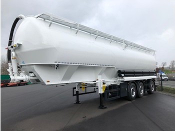 HEITLING 51 m3, 7 compartments animal food silo trailer - Tank semi-trailer