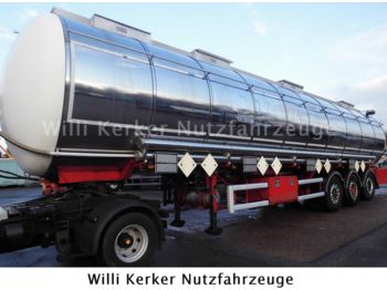 Klaeser V4A Chemieauflieger 55 cbm   7491  - Tank semi-trailer