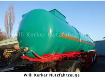 Lag ALU Chemieauflieger 1 Ka 33.000 Liter 7489  - Tank semi-trailer