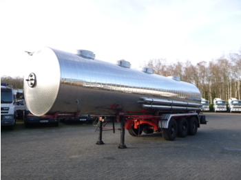 Magyar Food tank inox 29.4 m3 / 4 comp - Tank semi-trailer