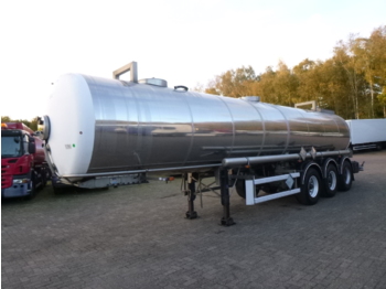 Maisonneuve Chemical tank inox 22.4 m3 / 1 comp - Tank semi-trailer