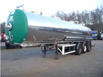 Maisonneuve Chemical tank inox 30 m3 / 1 comp - Tank semi-trailer