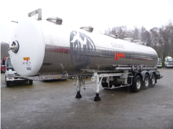 Maisonneuve Chemical tank inox 31.5 m3 / 1 comp - Tank semi-trailer
