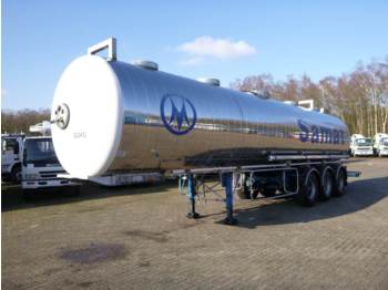 Maisonneuve Chemical tank inox 33.5 m3 / 1 comp - Tank semi-trailer