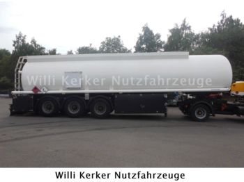 Schrader 7545 Tanksattelanhänger mit Pumpe 42,7  - Tank semi-trailer
