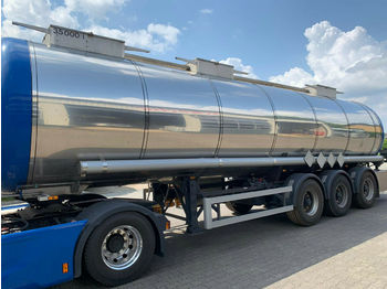 Schrader Chemietankauflieger  - Tank semi-trailer
