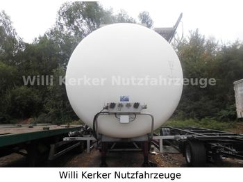 Schrader Tankauflieger  32 m³ V2A  7582  - Tank semi-trailer