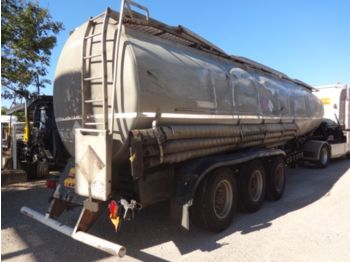 Trailor Fuel 40000 litres ADR Accident  - Tank semi-trailer