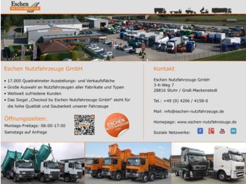 Carnehl 25 m³ Alumulde, Luft/Lift, BPW  - Tipper semi-trailer