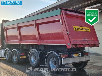 GS Meppel 45-3033-126 bl7 2 axles 26m3 Stahl Multi-Kappen Lift-Lenkachse NL-Trailer - Tipper semi-trailer