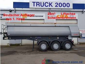 Langendorf SKS-HS 24/28 Hardox Halbschale 24m³ Liftachse - Tipper semi-trailer