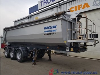 Möslein SMR3 24m³ 3-Achs Stahlhalbrundmulde BPW Lift - Tipper semi-trailer