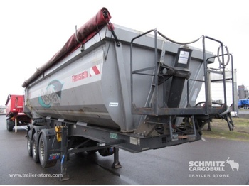 Reisch Tipper Steel half pipe body 26m³ - Tipper semi-trailer