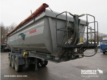 Reisch Tipper steel half pipe body 24m³ - Tipper semi-trailer