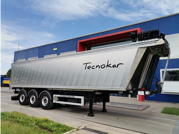 TECNOKAR Delfino - Alu body - agro - 48 m³ - Tipper semi-trailer