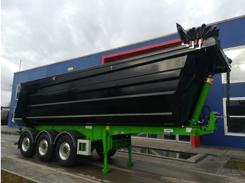 TECNOKAR Supertop F1 - construction tipper - steel body - 36 m³ - Tipper semi-trailer