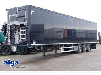 Knapen K 100, Boden 10mm, Servicetür, Liftachse, 92m3  - Walking floor semi-trailer