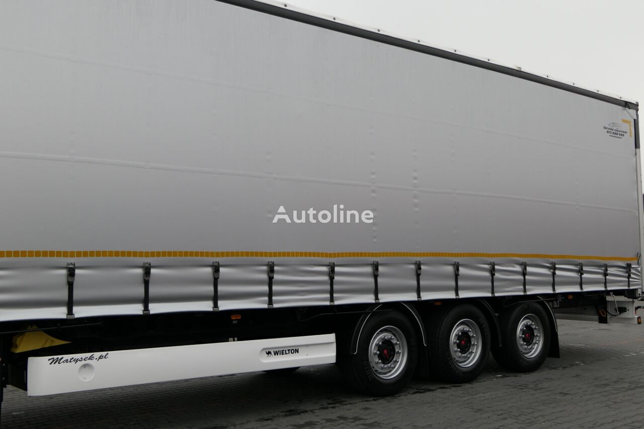 Curtainsider semi-trailer Wielton CURTAINSIDER / VARIOS / STANDARD / LIFTED ROOF & AXLE / BDE /: picture 21