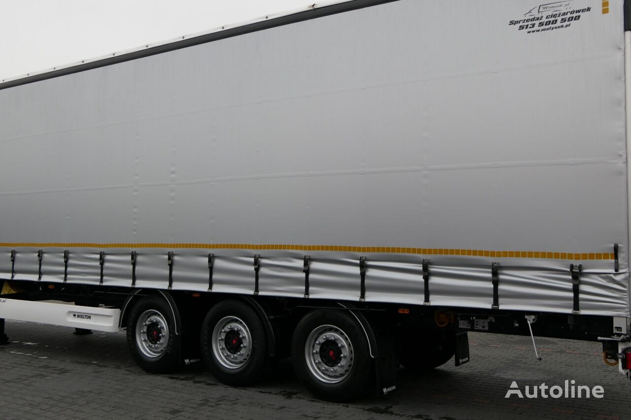 Curtainsider semi-trailer Wielton CURTAINSIDER / VARIOS / STANDARD / LIFTED ROOF & AXLE / BDE /: picture 23