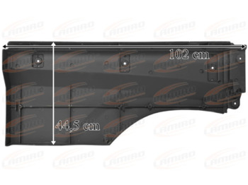 New Fender for Truck DAF 106XF 2013- MUDGUARD EXTENSION LEFT INT. DAF 106XF 2013- MUDGUARD EXTENSION LEFT INT.: picture 2