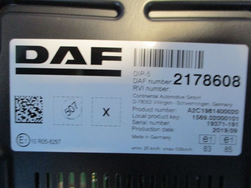 Dashboard for Truck DAF 2178608 INSTRUMENTENPANEEL DAF XF CF NIEUWE !!!!: picture 3