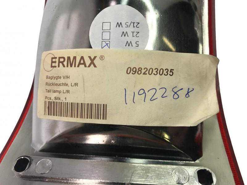 New Tail light Ermax B12B (01.97-12.11): picture 8