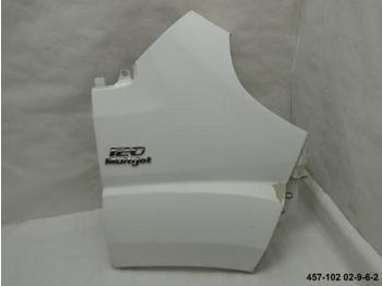  Kotflügel rechts weiß Seitenwand vorne Fiat Ducato 250 L (457-102 02-9-6-2) - Fender